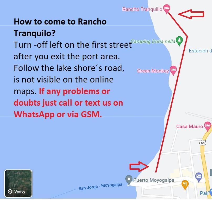 Rancho Tranquillo Vandrarhem Moyogalpa Exteriör bild